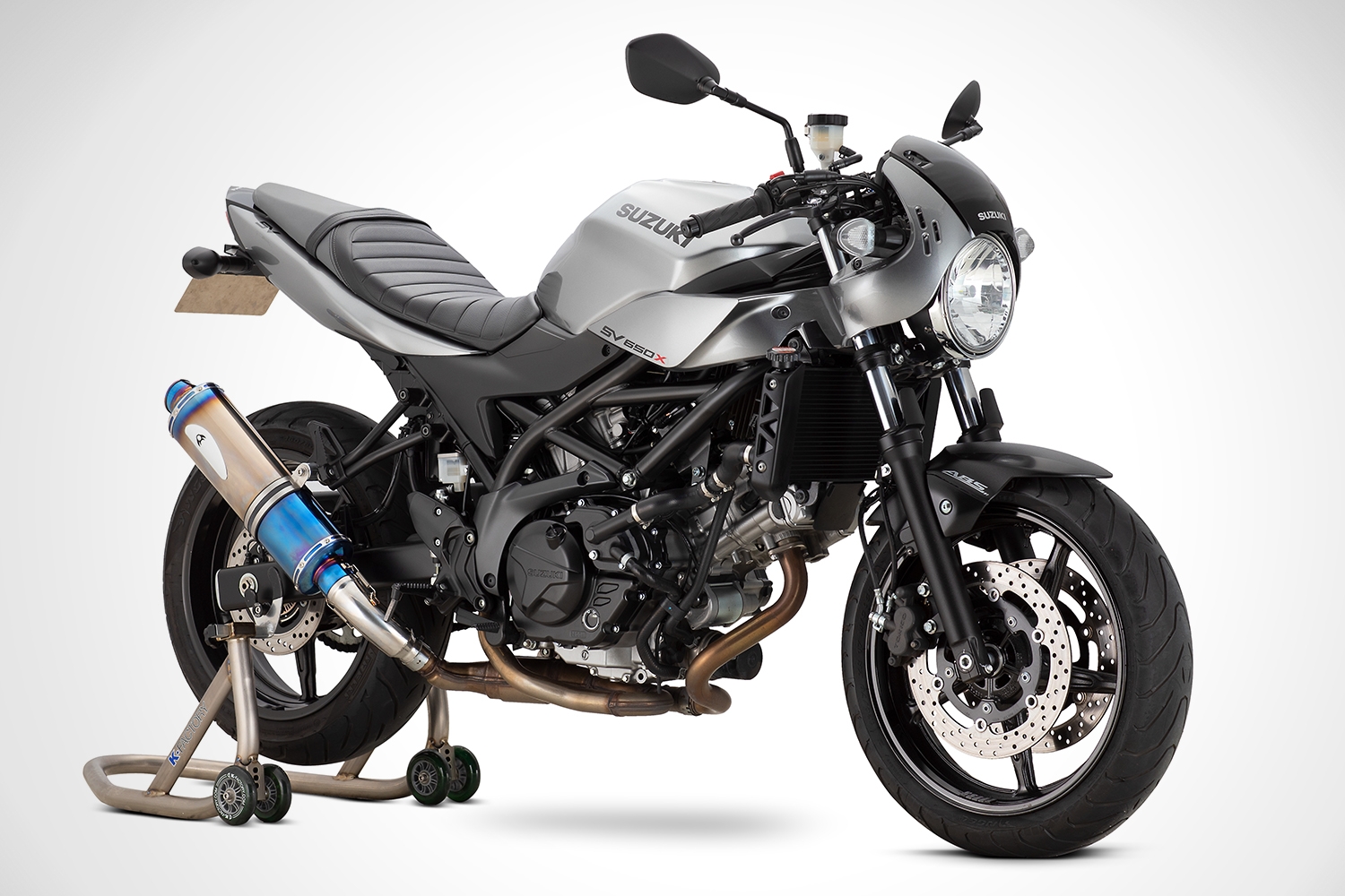 K-FACTORY ONLINE SHOP / FRC ｽﾘｯﾌﾟｵﾝﾏﾌﾗｰ：ｵｰﾊﾞﾙｻｲﾚﾝｻｰ JMCA（SV650