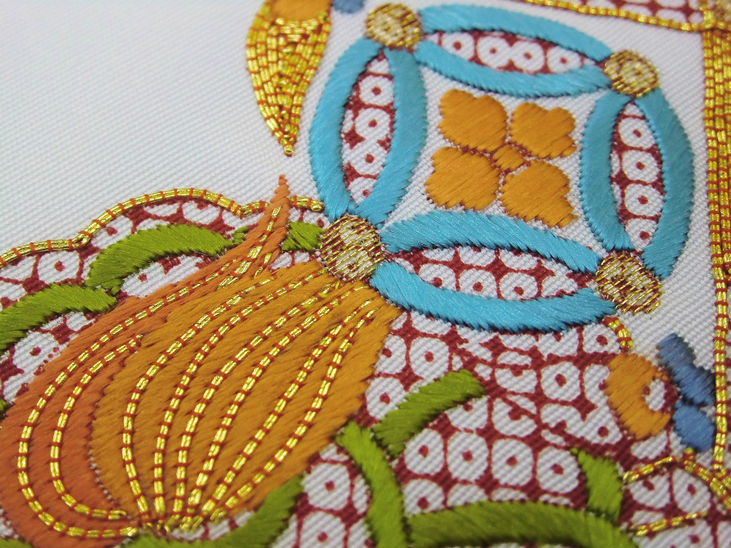 白ギャラリー|きもの白 / 刺繍宝尽くし名古屋帯