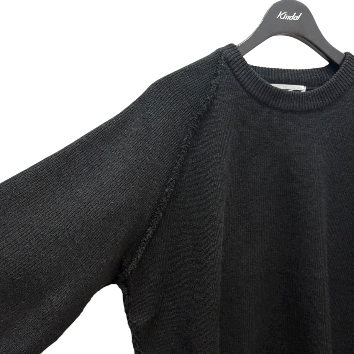 CDG(シーディージー) OUTSIDE SEAM LONG BACK PULLOVER ブラック