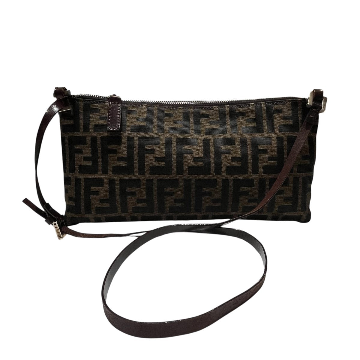 FENDI(フェンディ) ズッカ柄ショルダーバッグ - ブラウン｜【公式