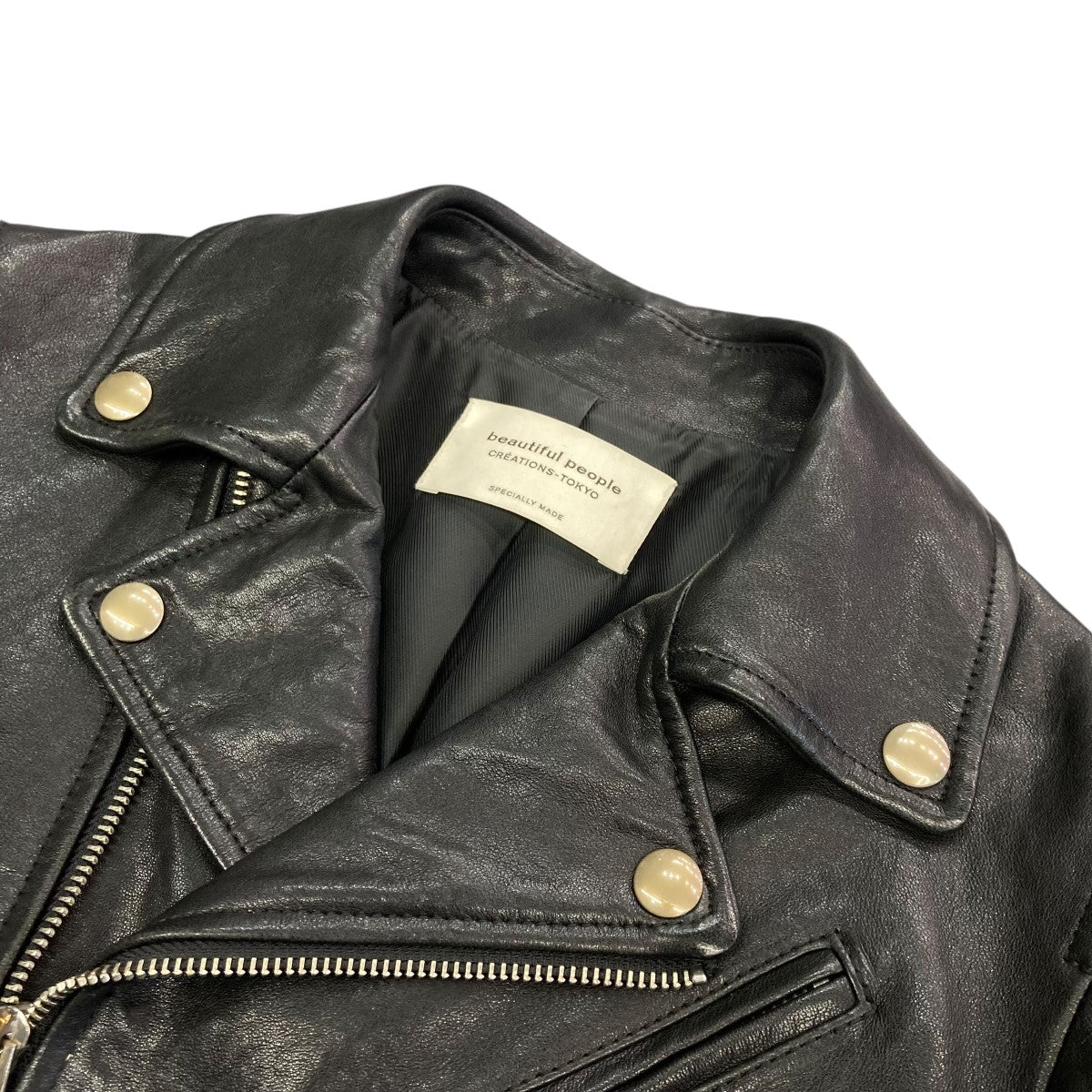 beautiful people(ビューティフルピープル) レザーライダース