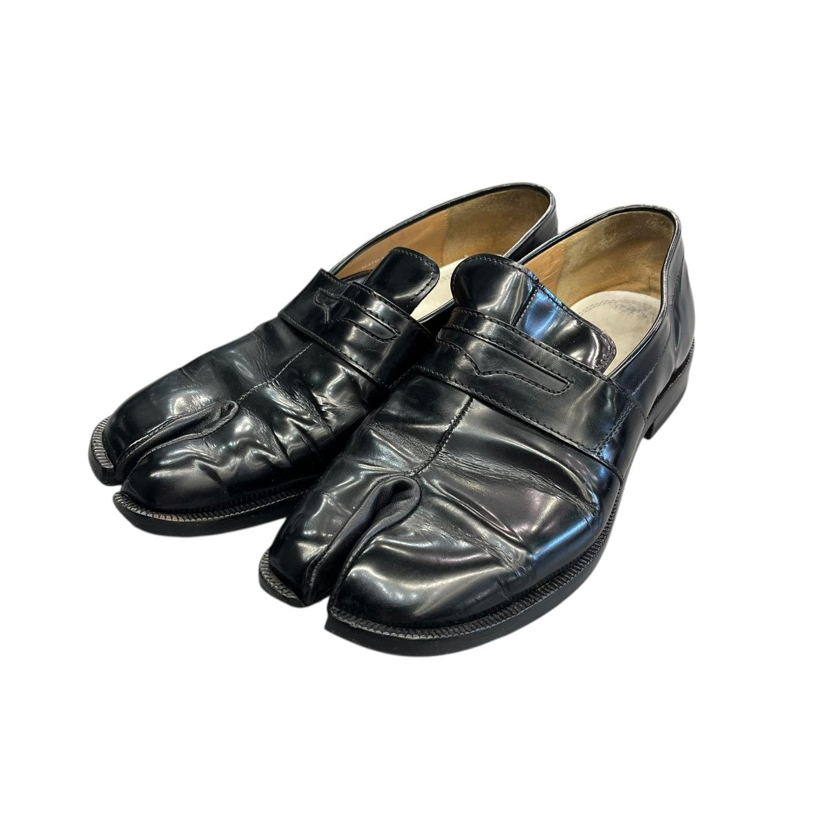 Maison Margiela(メゾンマルジェラ) 足袋ローファー ブラック サイズ