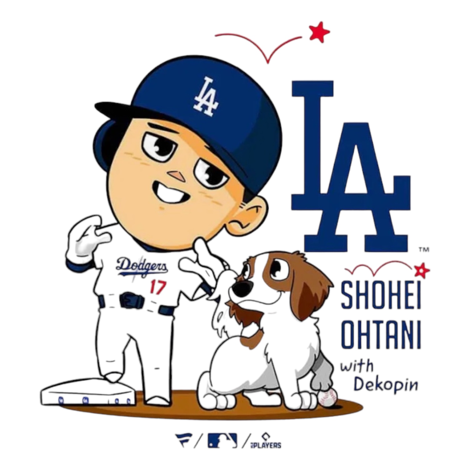 総合衣料 コジマ / 大谷翔平デコピンTシャツ【数量限定】