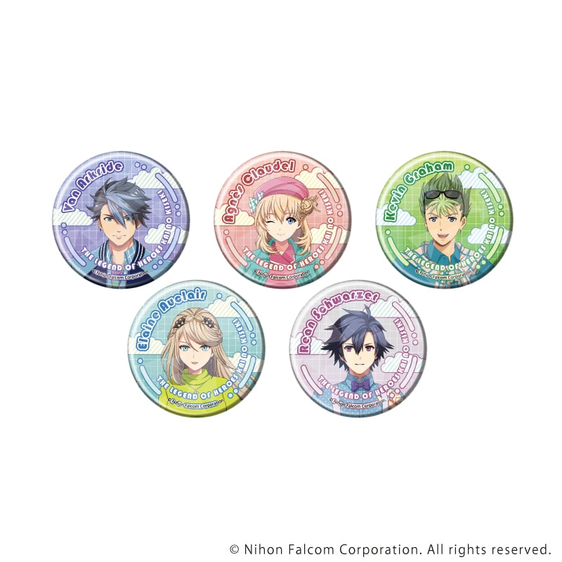 ホログラム缶バッジ「英雄伝説 界の軌跡」ニューレトロver