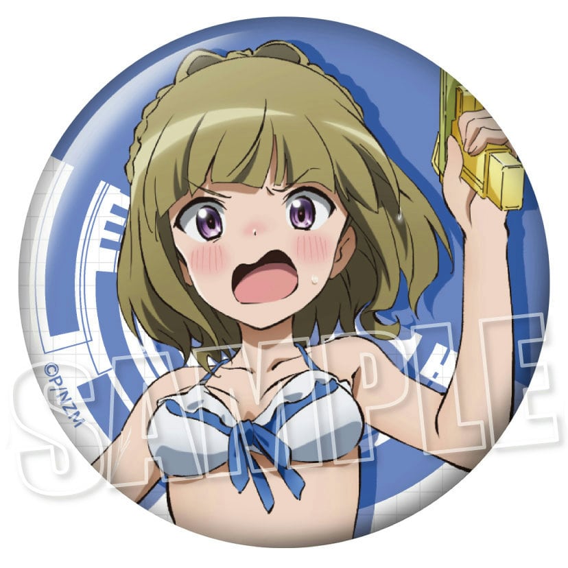 限定品】アニメ『アリス・ギア・アイギス』 描き下ろし 缶バッジ3個セット