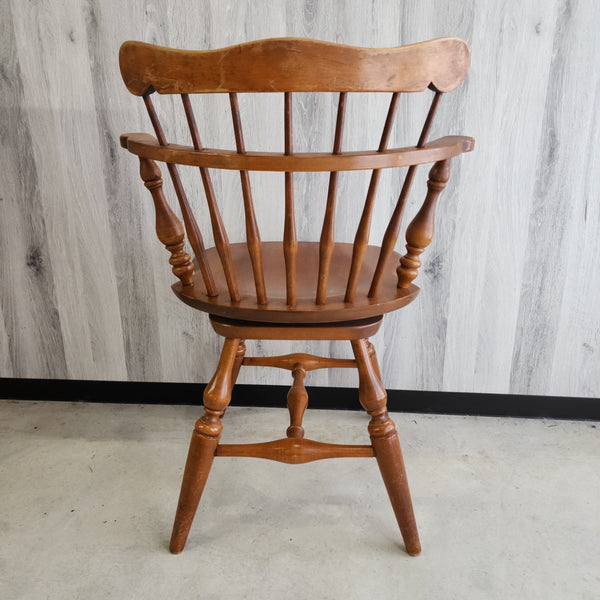 回転式ウィンザーチェア Ethan Allen イーセン・アーレン ウッドチェア