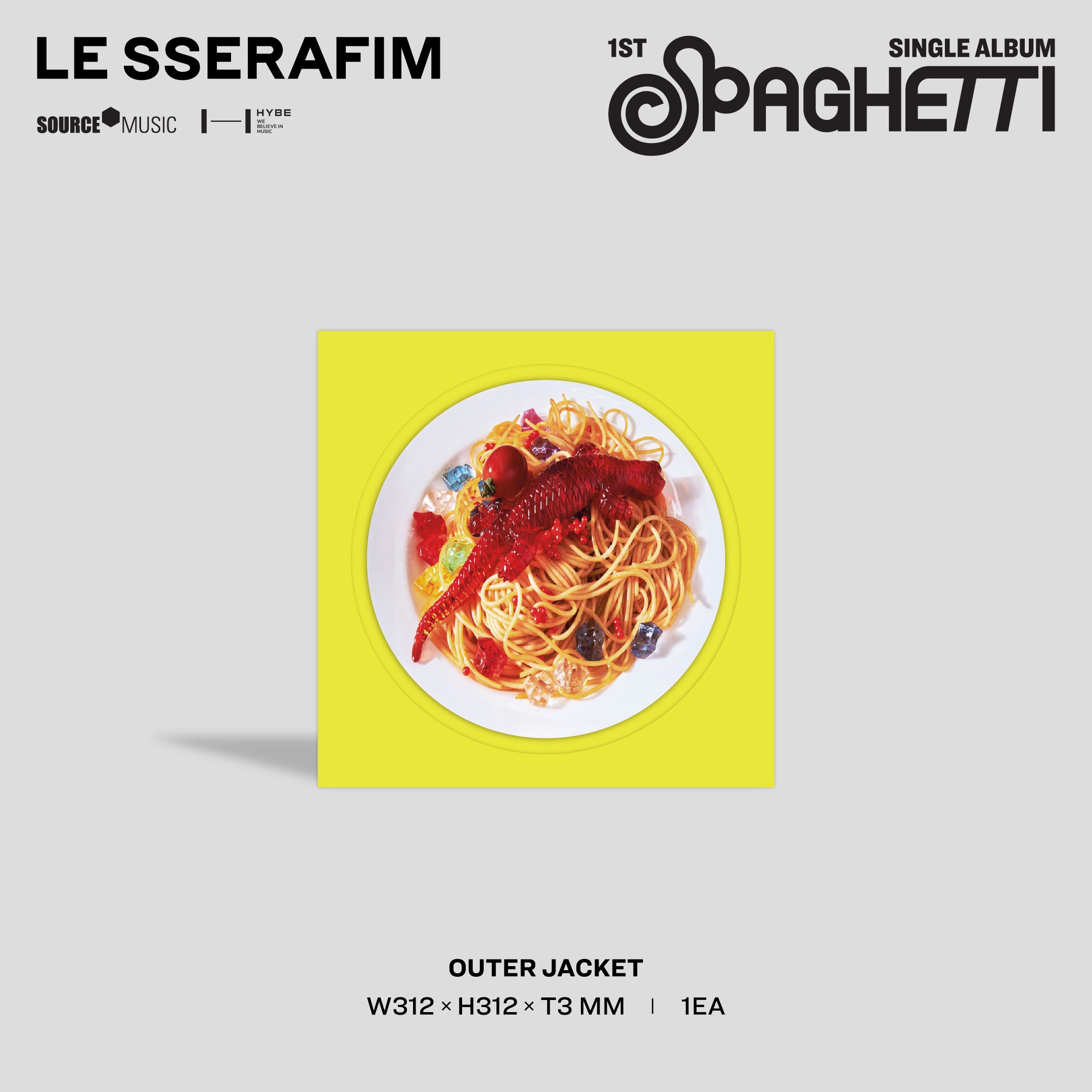 1st Single Album 'SPAGHETTI' - LE SSERAFIM Official Store
