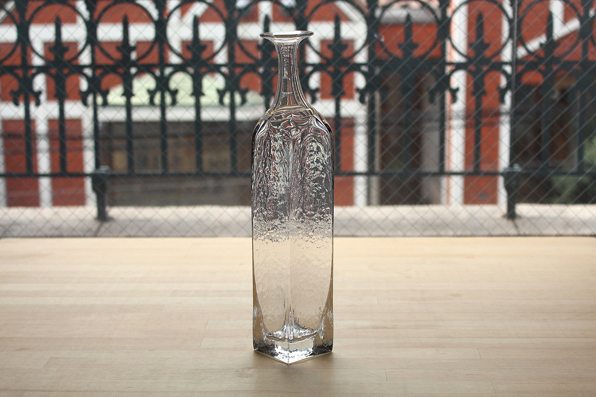 西山芳浩さん ガラス 硝子 花器 一輪挿し 花瓶 瓶 びん 西山芳浩さん