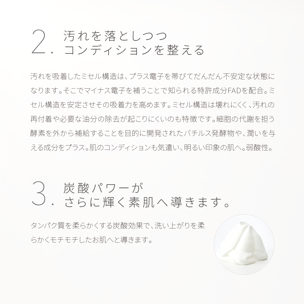 新作】ルーヴルドー レヴィ 洗顔フォーム (炭酸泡) – LOUVREDO直営