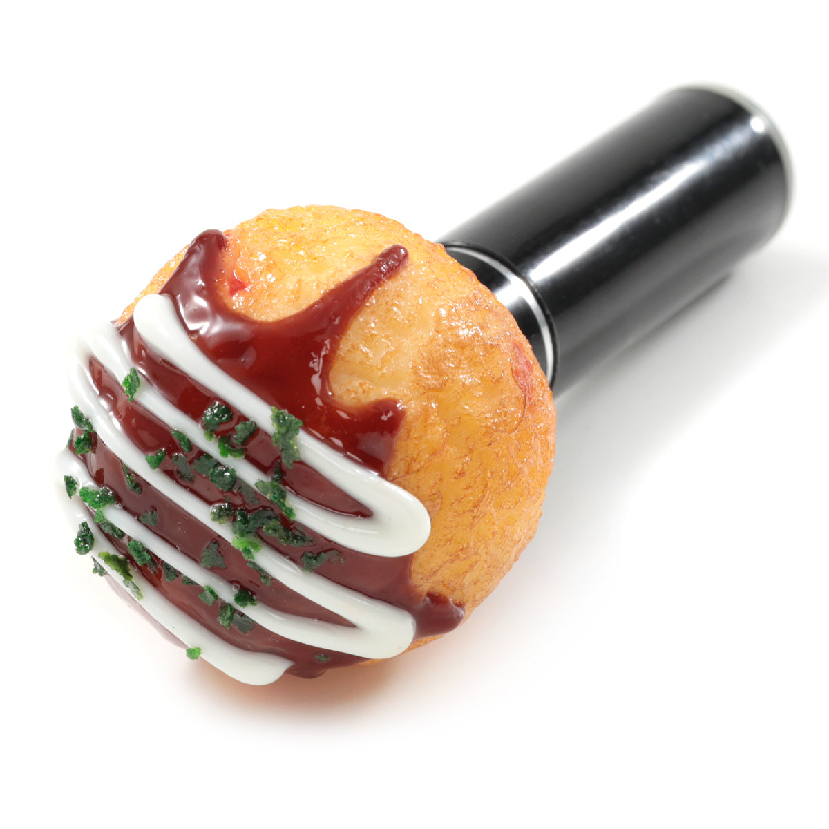 元祖食品サンプル屋「たこ焼きの印鑑マスコット」