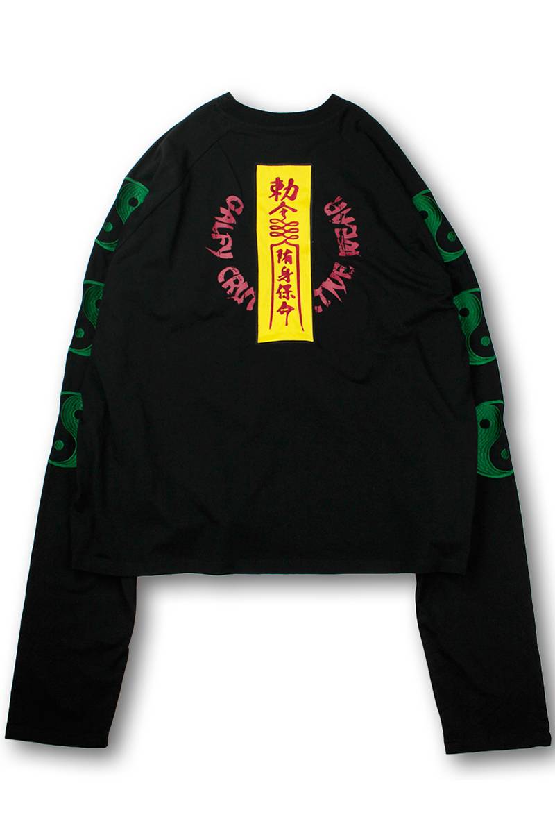 GALFY(ガルフィー) 霊幻犬(キョンシー犬)Tee - BLACK / ロック