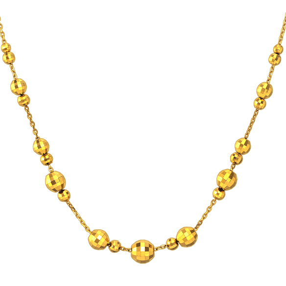 ファセット ミラクル〕純金 ネックレス 42cm | 高品質 金・プラチナ