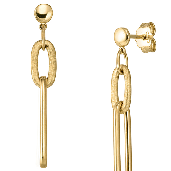 イタリア製〕K18イエローゴールド ピアス | 高品質 金・プラチナ