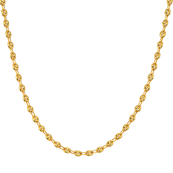 イタリア製〕K18イエローゴールド ネックレス 40cm | 高品質 金・プラチナ