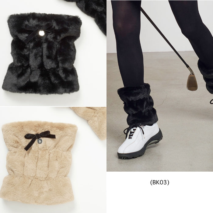 LANVIN SPORT ランバン スポール レディース ボアレッグウォーマー