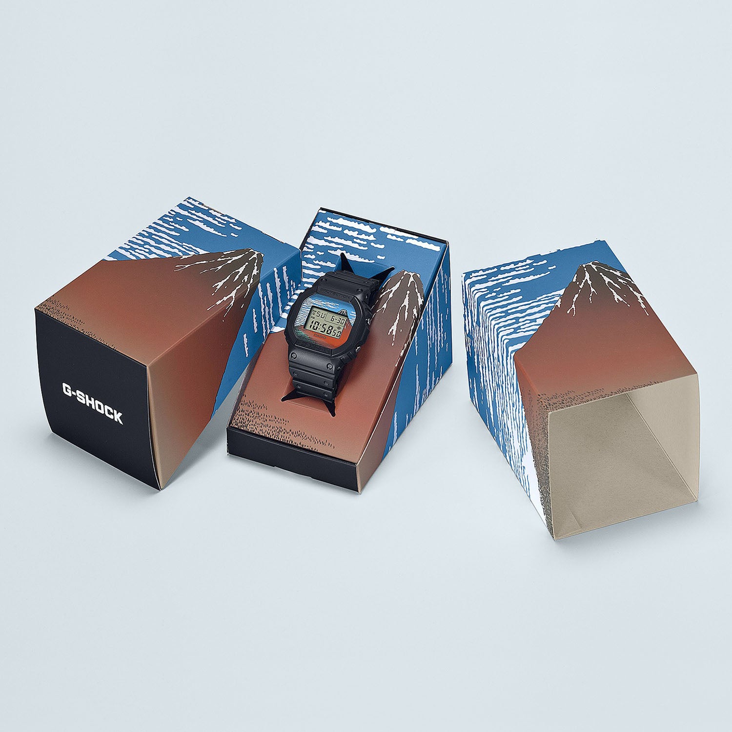 Gショック】葛飾北斎 / 凱風快晴 / DW-5600KHG24-1JR – GQ SHOP