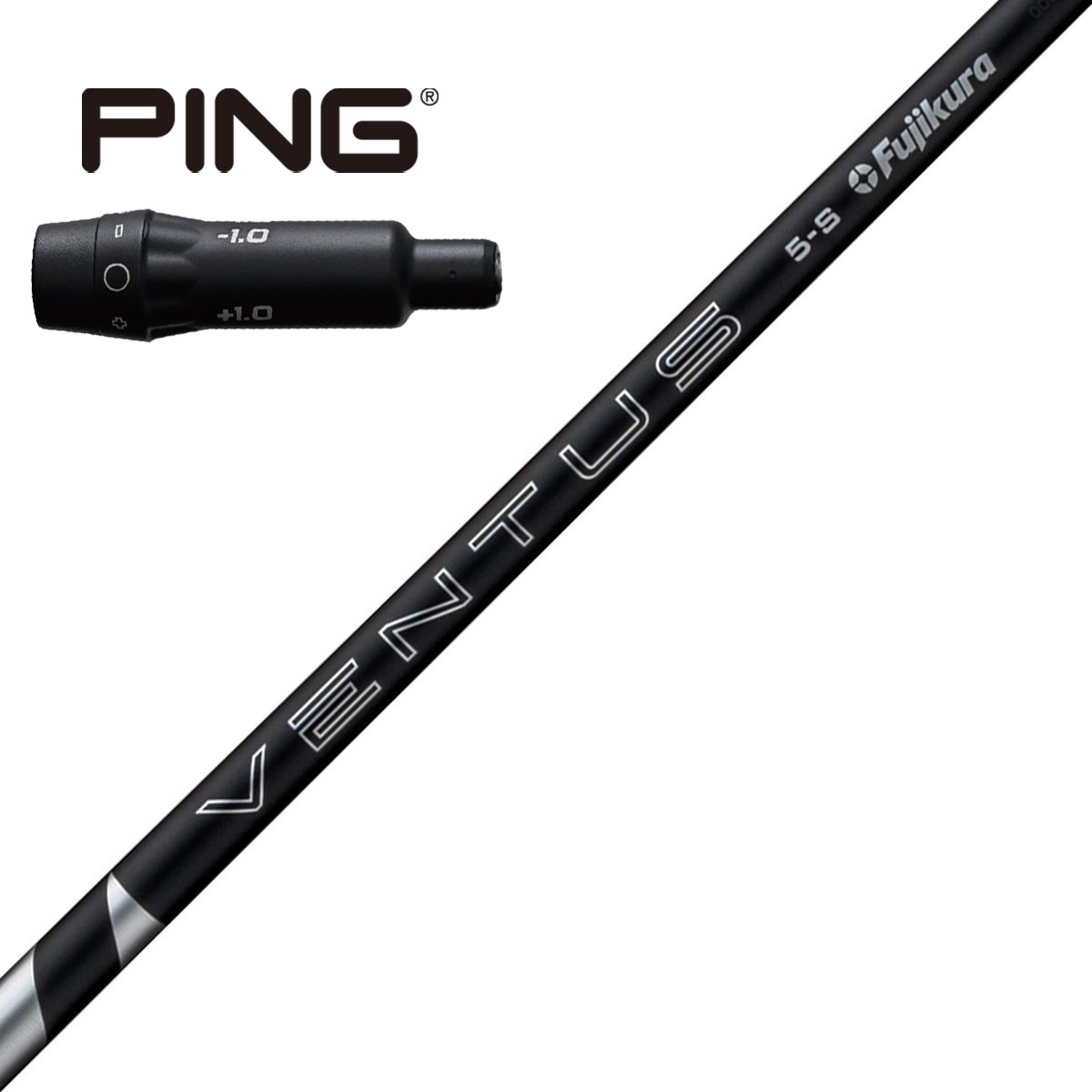 ピンドライバー用 24 VENTUS BLACK スリーブ付きシャフト(スリーブ付き