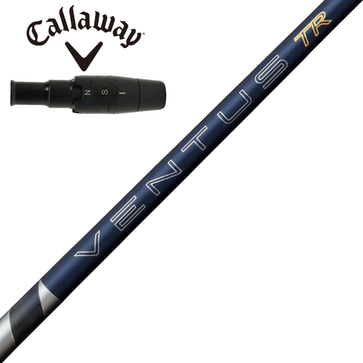 キャロウェイドライバー用 26 VENTUS TR BLUE スリーブ付きシャフト
