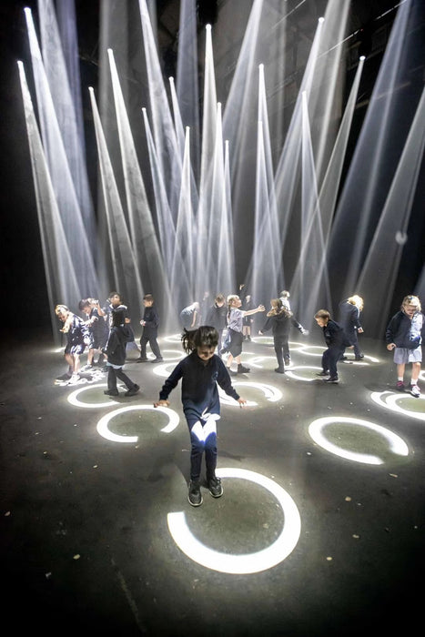 IMRELAX 200W LED Beam Spot Wash Zoom Moving Head Light - DMX Stage