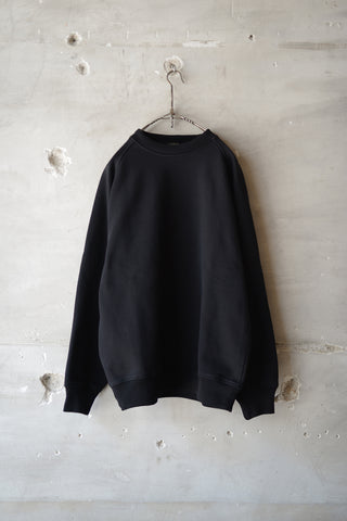 COMOLI コモリ / コットン裏毛クルーネック / INSIDE MY GLASS DOORS