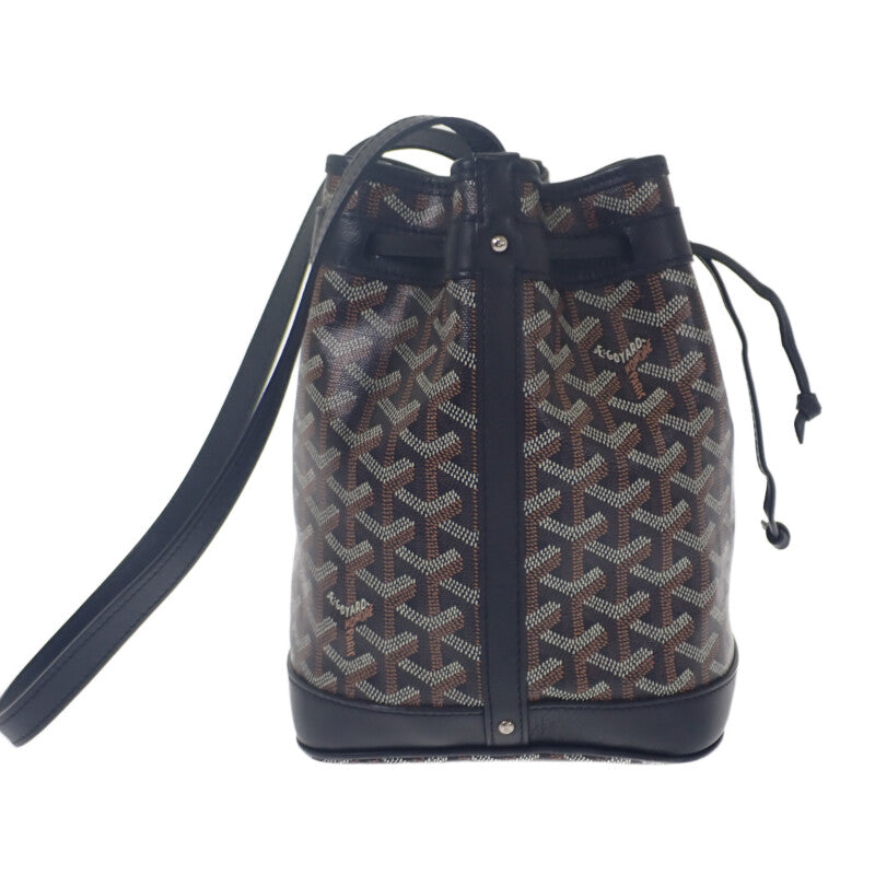 ゴヤール GOYARD プティフロ バケットバッグ ヘリンボーン