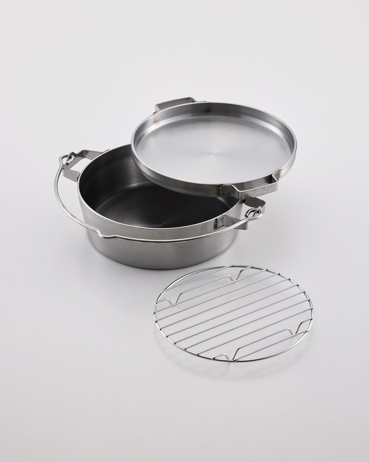 ステンレスダッチオーブン10インチハーフ – SOTO by Shinfuji Burner