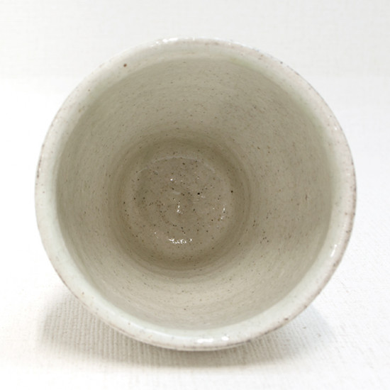 和雑貨 四季彩堂 オンラインショップ / 信楽焼 フリーカップ 黒灰釉 粉引き