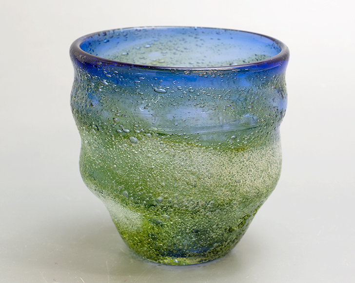和雑貨 四季彩堂 オンラインショップ / 琉球ガラス 泡宙吹きグラス