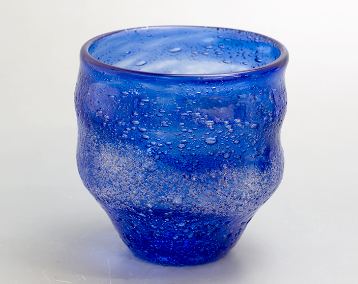 和雑貨 四季彩堂 オンラインショップ / 琉球ガラス 泡宙吹きグラス