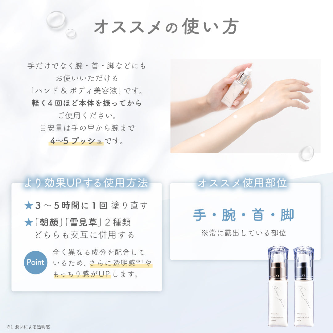 公式】日焼け鎮静ハンドクリーム ｜ 雪見草 ｜ シロノサクラ