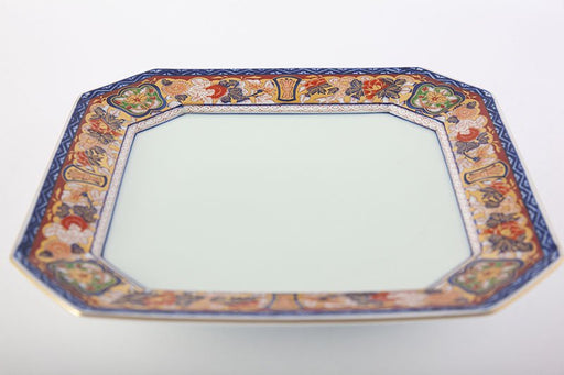 極錦金彩古伊万里様式【八角盛皿・小】 木箱入｜有田焼なら賞美堂本店