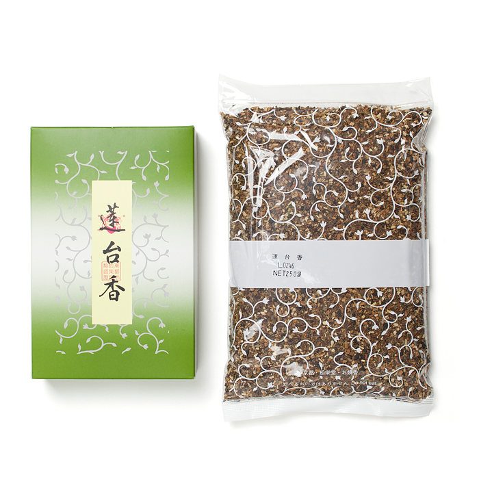 ウェブショップお焼香 蓮台香 250g詰 紙箱入: 宗教の香り【公式】お香