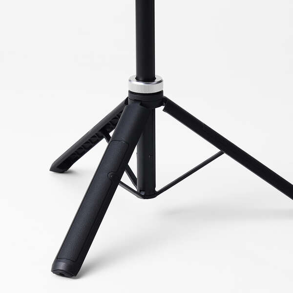 エレコム スマートフォン用三脚/自撮り棒/2way/高耐荷重/軽量/ブラック