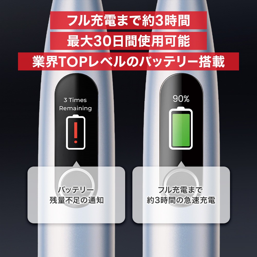 Oclean 音波電動歯ブラシX Pro Digital Set Golden | スマート家電