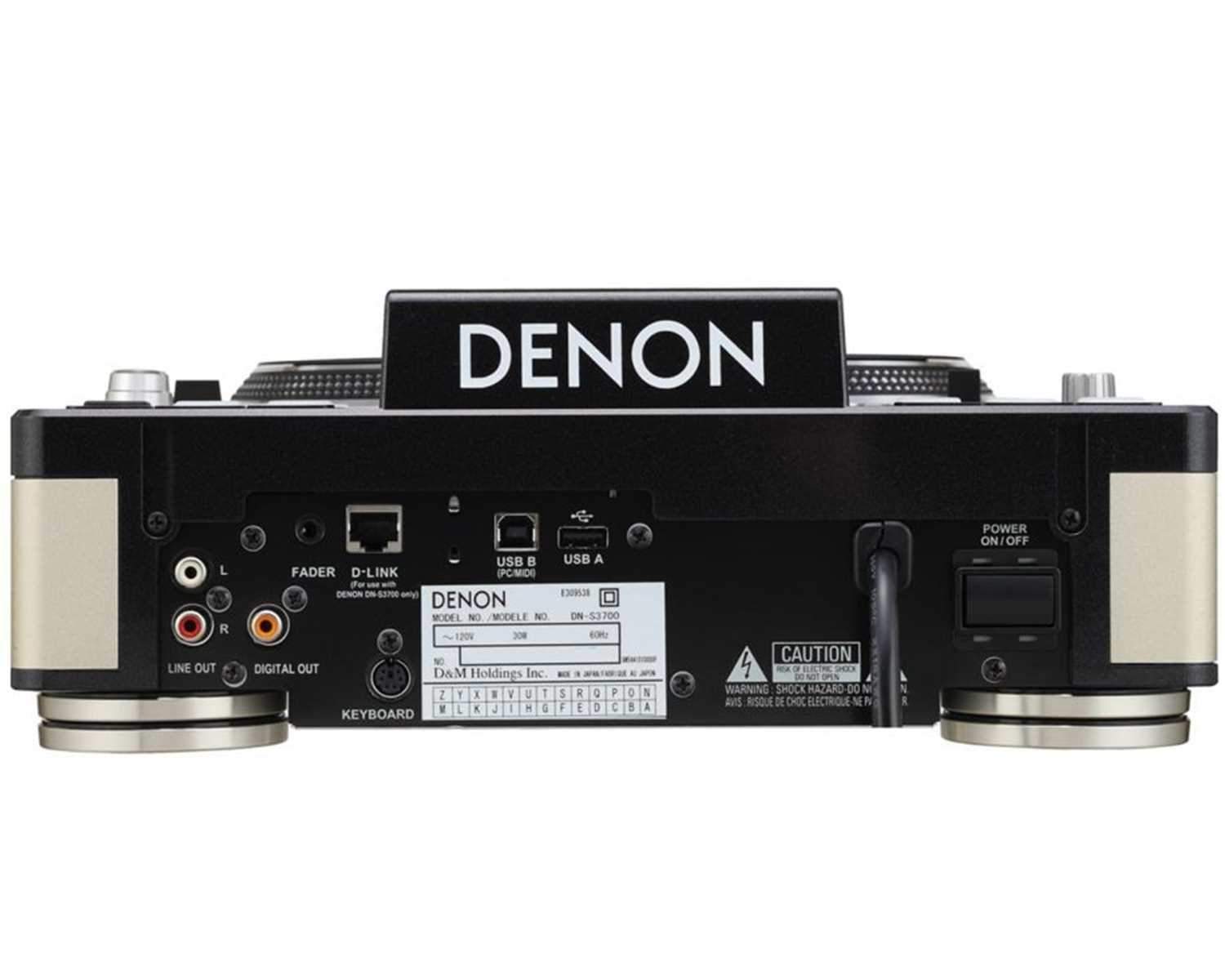 Denon DJ DN-S3700 Digital Media Turntable