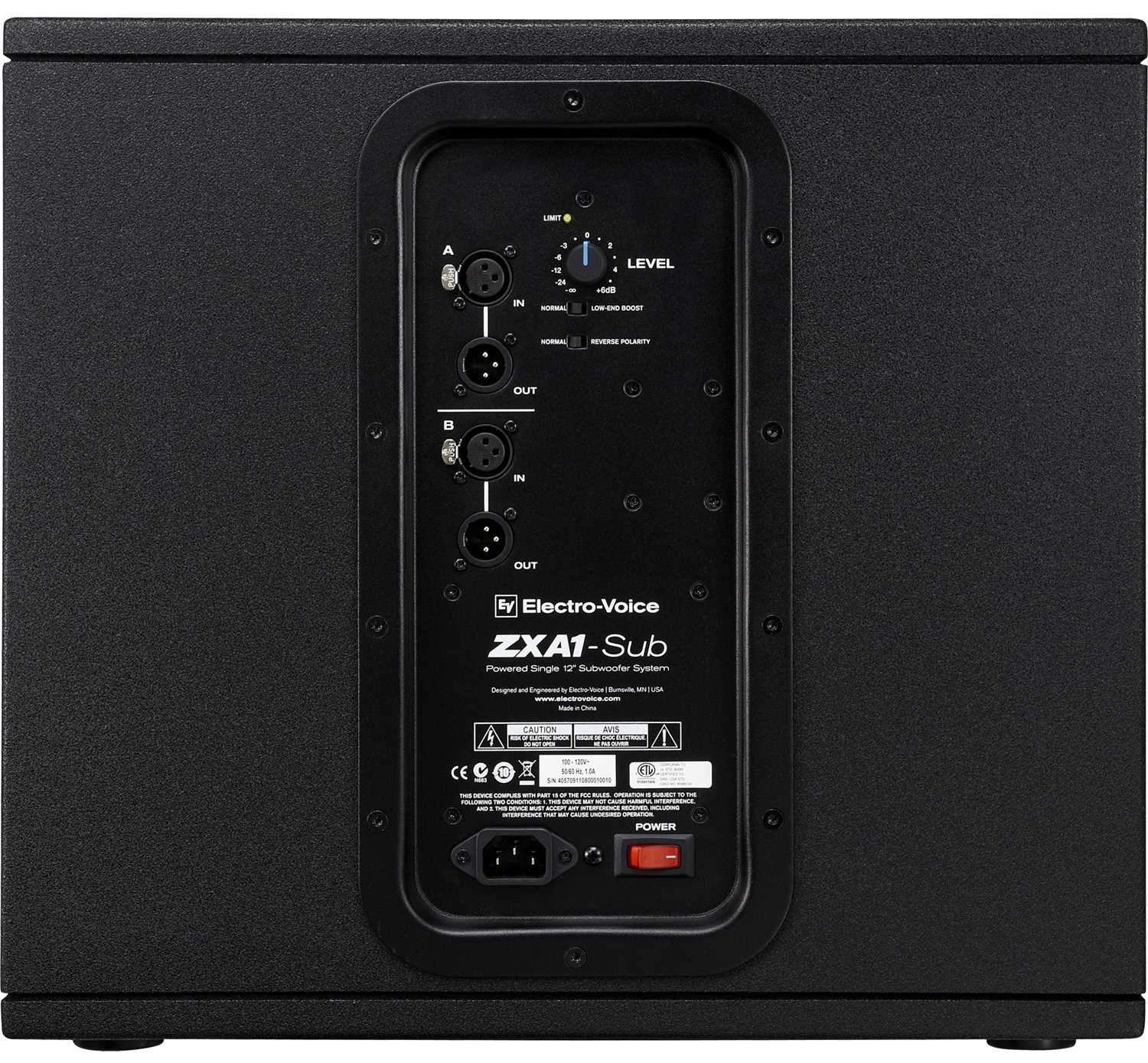 Electro-Voice ZXA1 12-Inch Powered Subwoofer