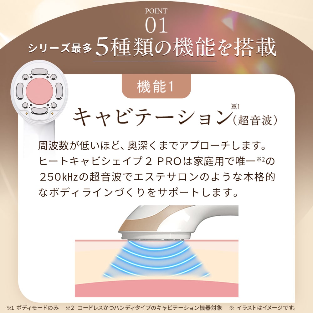 ヒートキャビシェイプ 2 PRO: 美容機器｜TBCオンラインショップ