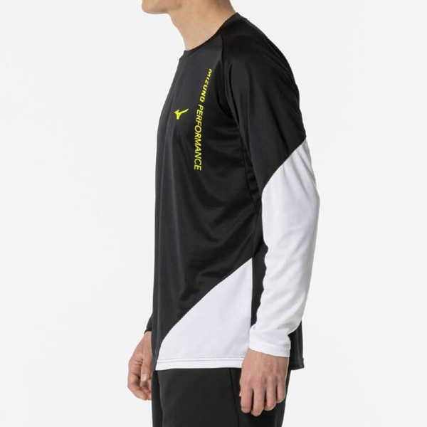 ミズノ ウェア（メンズ/ユニ） ]プラクティスシャツ／ロングスリーブ