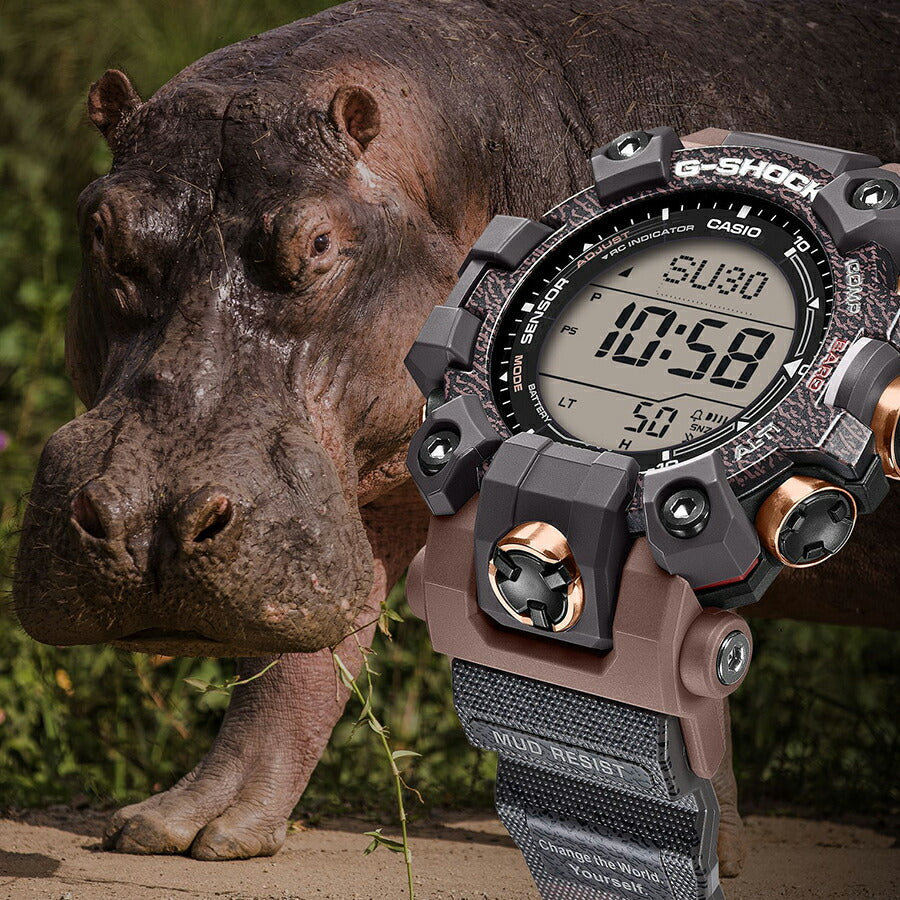 G-SHOCK マッドマン EARTHWATCH コラボレーションモデル 2025 カバ GW