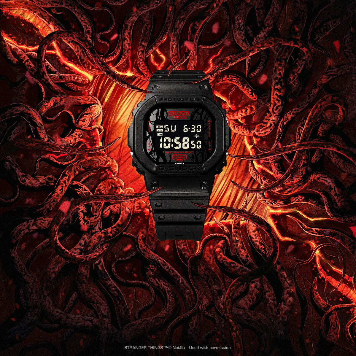 G-SHOCK ストレンジャー・シングス 未知の世界 コラボレーションモデル