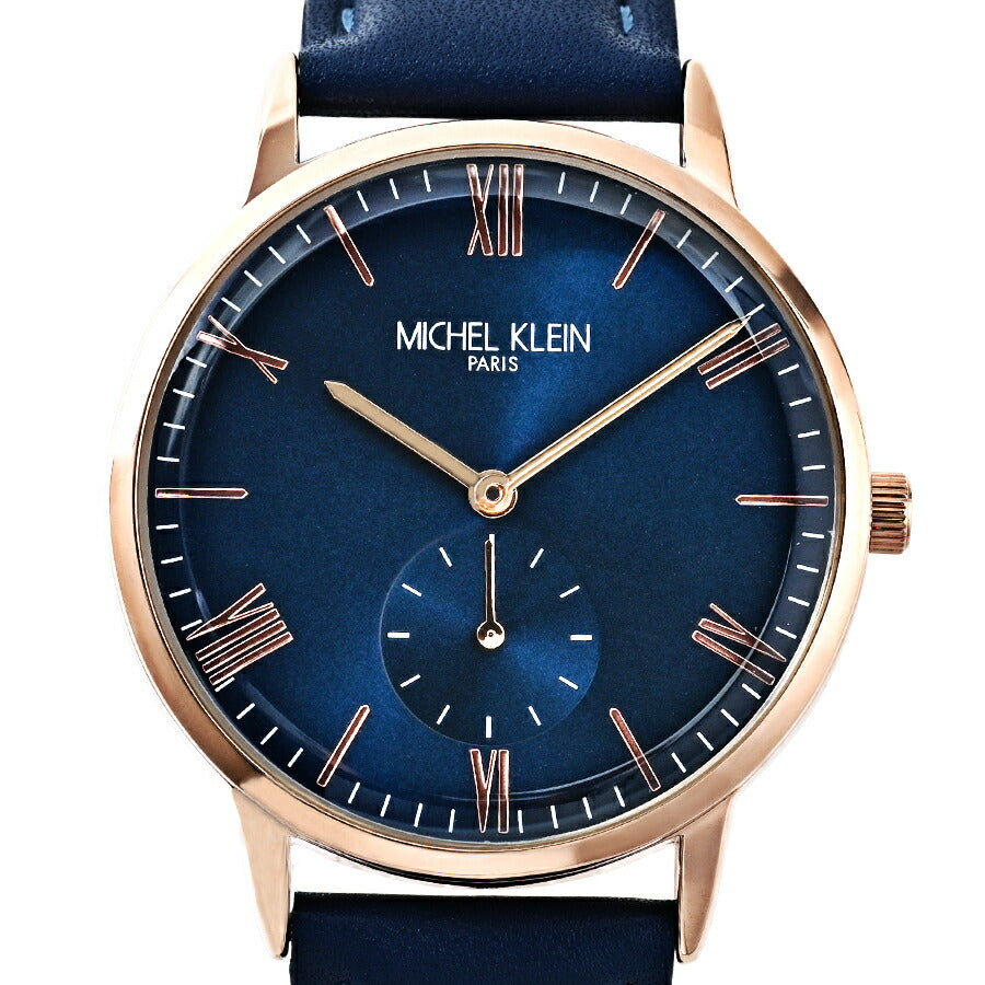 ミッシェルクラン スモールセコンド MK16033-BL メンズ レディース