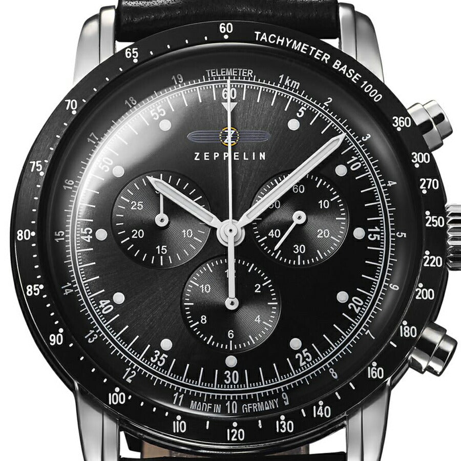 ツェッペリン 100周年記念 日本限定 8892-2 メンズ クオーツ クロノ
