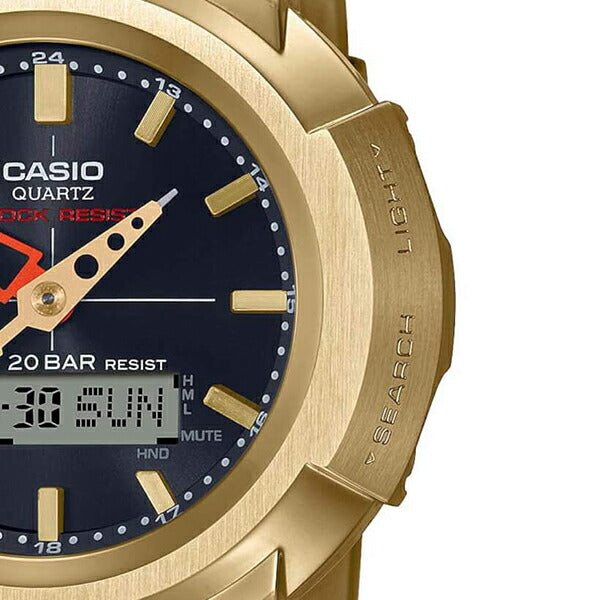 G-SHOCK フルメタル AWM-500GD-9AJF メンズ 電波ソーラー アナデジ