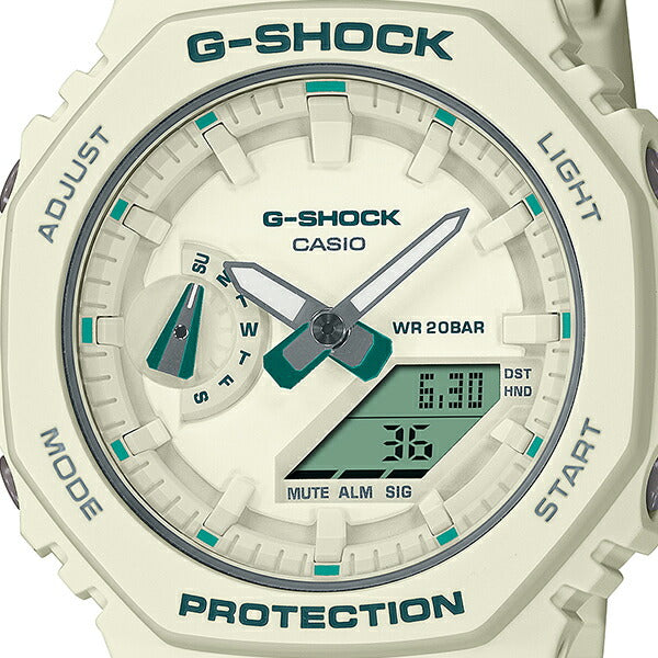 G-SHOCK ミッドサイズ グリーンアクセント GMA-S2100GA-7AJF メンズ
