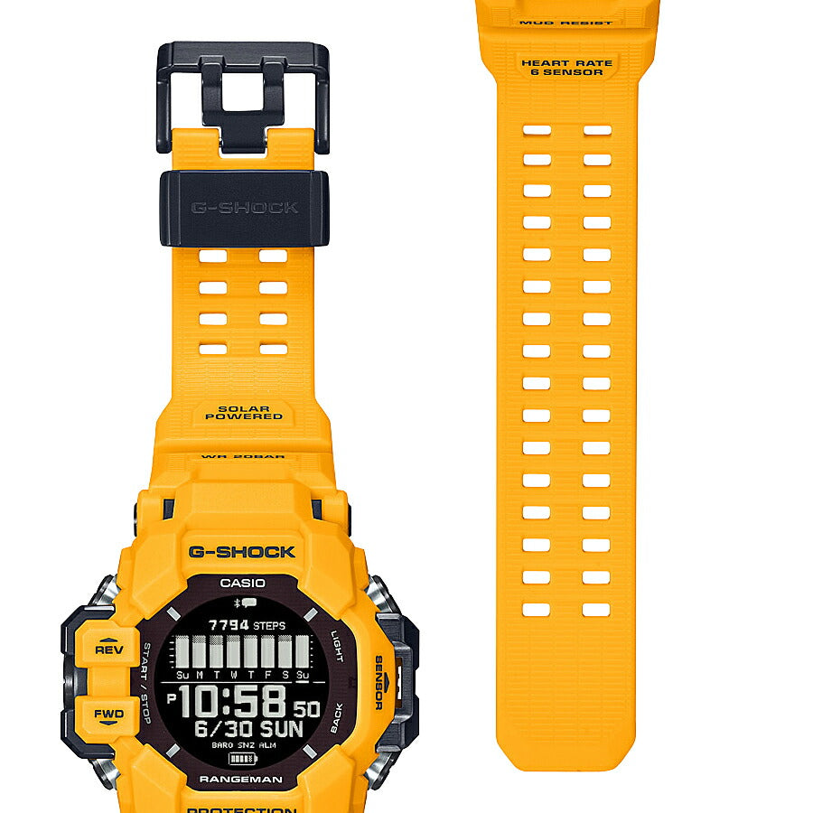 G-SHOCK レンジマン 心拍計 GPS機能 GPR-H1000-9JR メンズ ソーラー