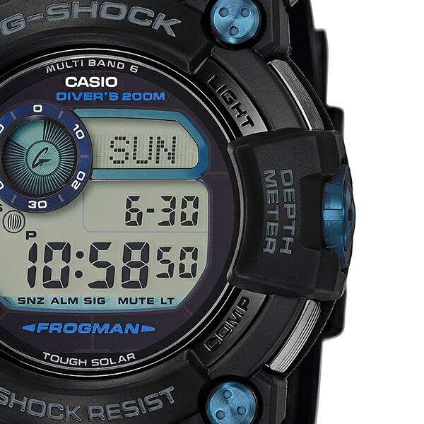 G-SHOCK フロッグマン GWF-D1000B-1JF メンズ デジタル ブラック 200m
