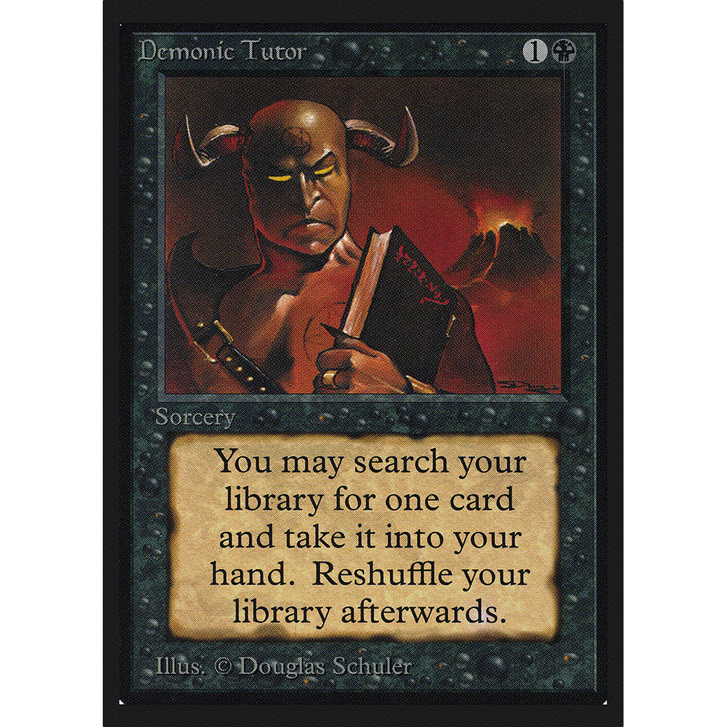 Demonic Tutor - Collectors' Edition