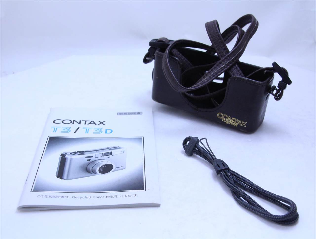 記念モデル(4点セット) CONTAX T3 70YEARS SILVER 記念モデル(4点