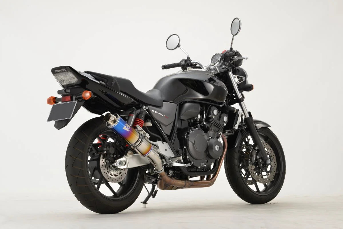 CB400SF/SB 08-(ALL) スリップオン ファイヤーポリッシュ φ100-350