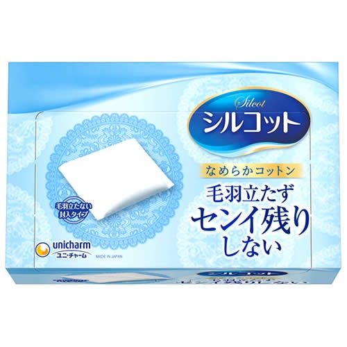 ユニチャーム シルコット なめらか仕立て (82枚) コットン-コットン